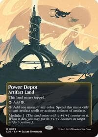 Power Depot (0079) (Borderless) - Edge of Eternities: Stellar Sights - Magic: The Gathering card