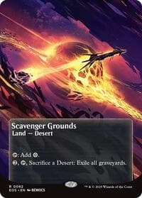 Scavenger Grounds (0082) (Borderless) - Edge of Eternities: Stellar Sights - Magic: The Gathering card