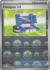 Pokegear 3.0 (Poke Ball Pattern) - SV: Black Bolt - Pokemon card