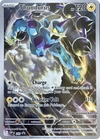 Thundurus - 209 (Pokemon Center Exclusive) - SV: Scarlet & Violet Promo Cards - Pokemon card