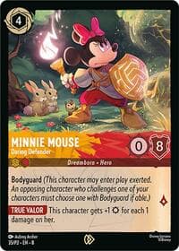 Minnie Mouse - Daring Defender - Disney Lorcana Promo Cards - Disney Lorcana card