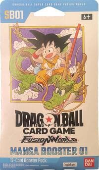 Manga Booster 01 Sleeved Booster Pack - Manga Booster 01 - Dragon Ball Super: Fusion World card