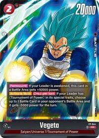 Vegeta - FP-044 (Tournament Pack 07) - Tournament and Championship Promos - Dragon Ball Super: Fusion World card