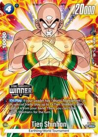 Tien Shinhan - FP-045 (Tournament Pack -Winner- 07) - Tournament and Championship Promos - Dragon Ball Super: Fusion World card