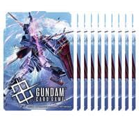 Gundam Card Game Official Resource Sleeves - Aile Strike (10-Pack) - Bandai Card Sleeves - Card Sleeves card