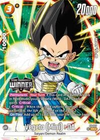 Vegeta (Mini) : DA - FP-047 (Tournament Pack -Winner- 07) - Tournament and Championship Promos - Dragon Ball Super: Fusion World card