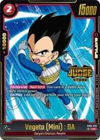 Vegeta (Mini) : DA (Judge Pack (Store Judge) 04) - Tournament and Championship Promos - Dragon Ball Super: Fusion World card
