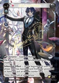Ciel, Loyal Valet (CSR) - Distorted Reflections - Grand Archive TCG card