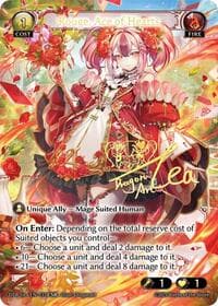 Rouge, Ace of Hearts (CSR) - Distorted Reflections - Grand Archive TCG card