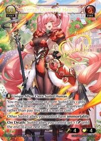 Verita, Queen of Hearts (CSR) - Distorted Reflections - Grand Archive TCG card