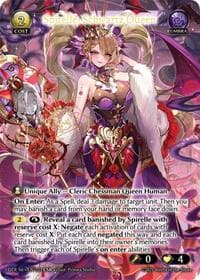 Spirelle, Schwartz Queen (CSR) - Distorted Reflections - Grand Archive TCG card