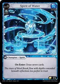 Spirit of Water - Distorted Reflections - Grand Archive TCG card