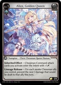 Alice, Golden Queen - Distorted Reflections - Grand Archive TCG card