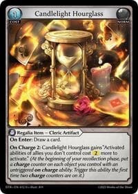 Candlelight Hourglass - Distorted Reflections - Grand Archive TCG card