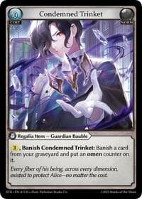 Condemned Trinket - Distorted Reflections - Grand Archive TCG card