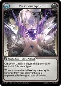 Poisonous Apple - Distorted Reflections - Grand Archive TCG card