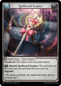 Spellward Scepter - Distorted Reflections - Grand Archive TCG card