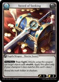Sword of Seeking - Distorted Reflections - Grand Archive TCG card