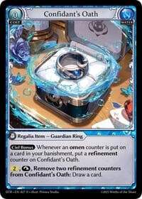 Confidant's Oath - Distorted Reflections - Grand Archive TCG card