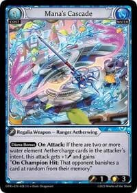 Mana's Cascade - Distorted Reflections - Grand Archive TCG card