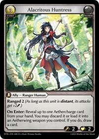 Alacritous Huntress - Distorted Reflections - Grand Archive TCG card