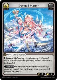 Devoted Martyr - Distorted Reflections - Grand Archive TCG card