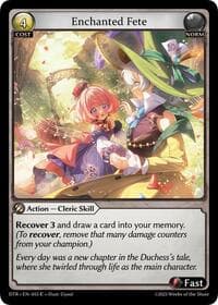 Enchanted Fete - Distorted Reflections - Grand Archive TCG card