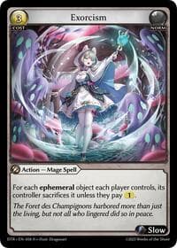 Exorcism - Distorted Reflections - Grand Archive TCG card