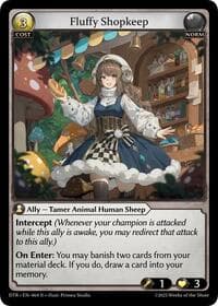 Fluffy Shopkeep - Distorted Reflections - Grand Archive TCG card