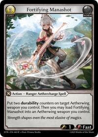 Fortifying Manashot - Distorted Reflections - Grand Archive TCG card
