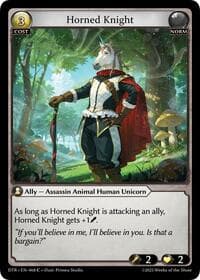 Horned Knight - Distorted Reflections - Grand Archive TCG card