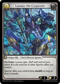 Lawsur, the Carpenter - Distorted Reflections - Grand Archive TCG card