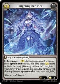 Lingering Banshee - Distorted Reflections - Grand Archive TCG card