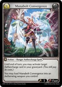 Manabolt Convergence - Distorted Reflections - Grand Archive TCG card