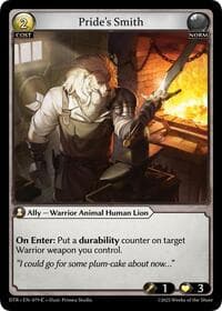 Pride's Smith - Distorted Reflections - Grand Archive TCG card