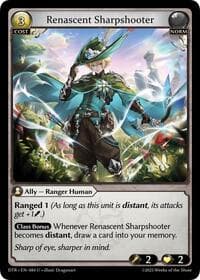 Renascent Sharpshooter - Distorted Reflections - Grand Archive TCG card