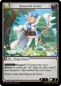 Seasoned Archer - Distorted Reflections - Grand Archive TCG card