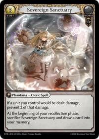 Sovereign Sanctuary - Distorted Reflections - Grand Archive TCG card