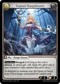 Trained Sharpshooter - Distorted Reflections - Grand Archive TCG card