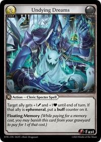 Undying Dreams - Distorted Reflections - Grand Archive TCG card
