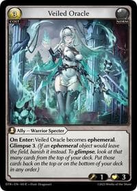 Veiled Oracle - Distorted Reflections - Grand Archive TCG card