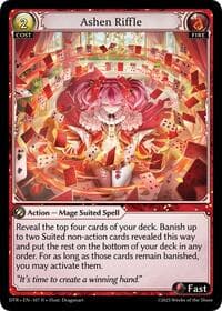 Ashen Riffle - Distorted Reflections - Grand Archive TCG card