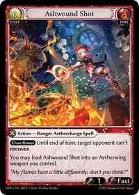 Ashwound Shot - Distorted Reflections - Grand Archive TCG card