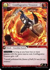 Conflagrative Trounce - Distorted Reflections - Grand Archive TCG card