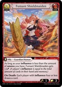 Fumant Shieldmaiden - Distorted Reflections - Grand Archive TCG card
