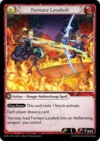 Furnace Lavabolt - Distorted Reflections - Grand Archive TCG card