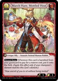 March Hare, Mottled Host - Distorted Reflections - Grand Archive TCG card