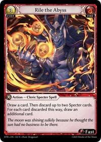 Rile the Abyss - Distorted Reflections - Grand Archive TCG card