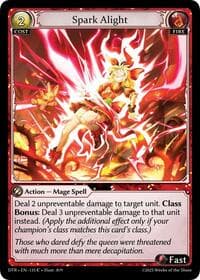 Spark Alight - Distorted Reflections - Grand Archive TCG card