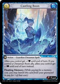 Castling Boon - Distorted Reflections - Grand Archive TCG card